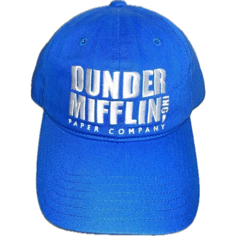 DUNDER MIFFLIN The Office‎ blue Hat Cap tv show licensed Authentic NBC